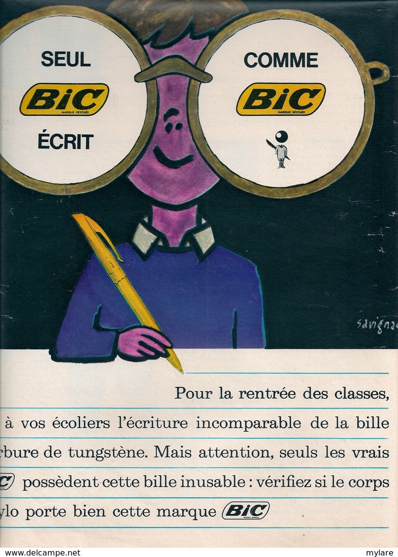 Savignac  Bic   ( Page De Paris Match ) - Savignac