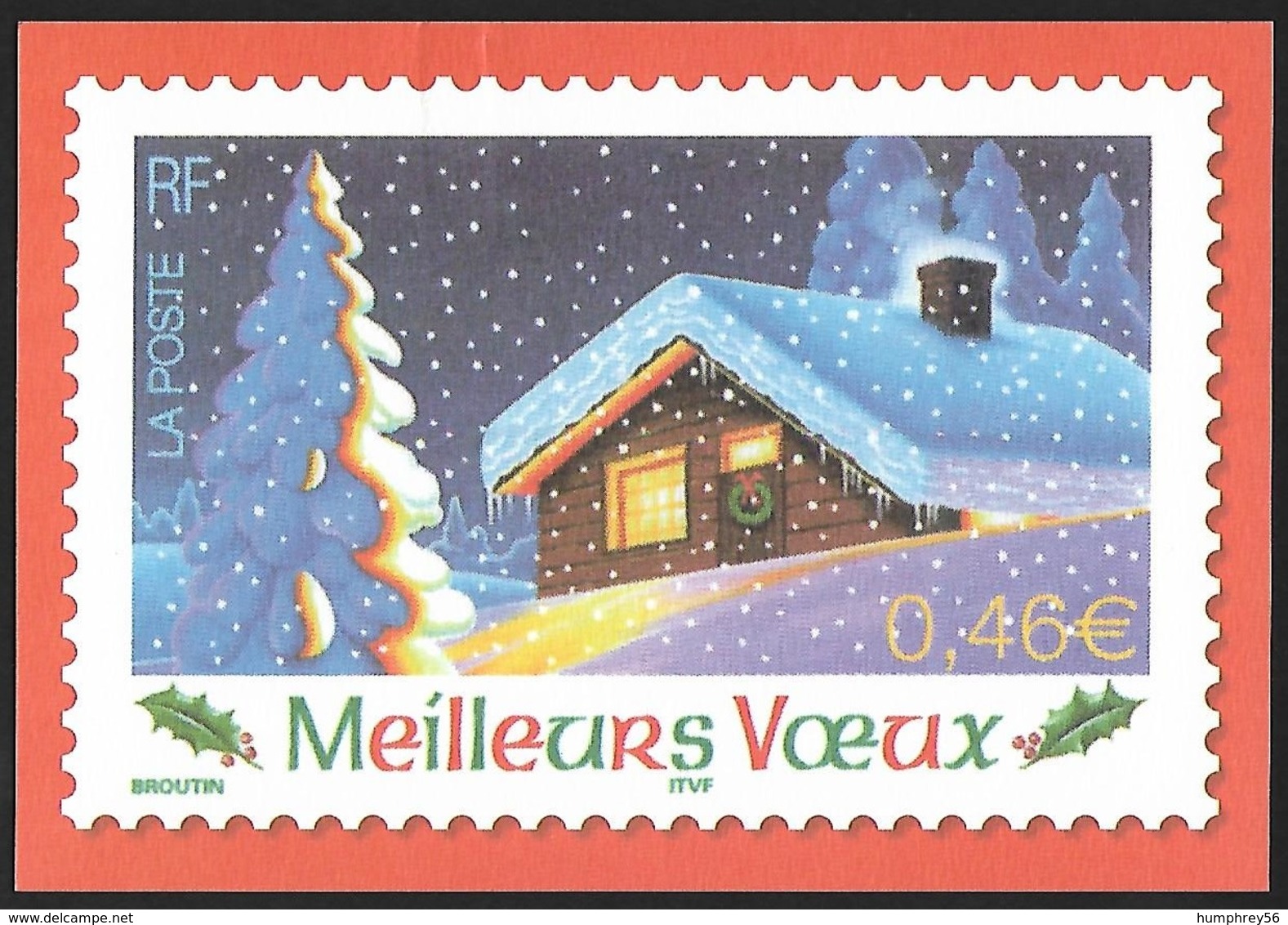 2003 - FRANCE - Card [F.F.A.P.] - Timbres (représentations)