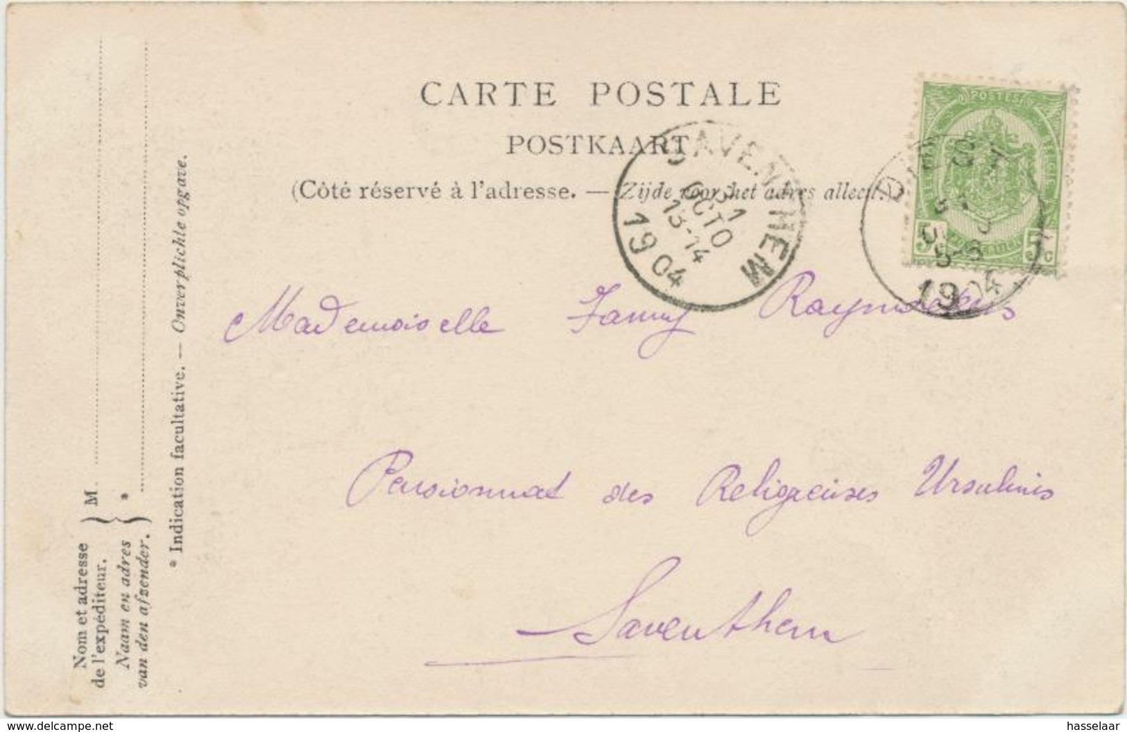 Wavre-Notre-Dame - Etablissement Des Ursulines - Salle Des Collections - 1904 - Sint-Katelijne-Waver