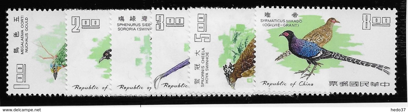 Formose N°580/585 - Oiseaux - Neufs ** Sans Charnière - TB - Autres - Asie