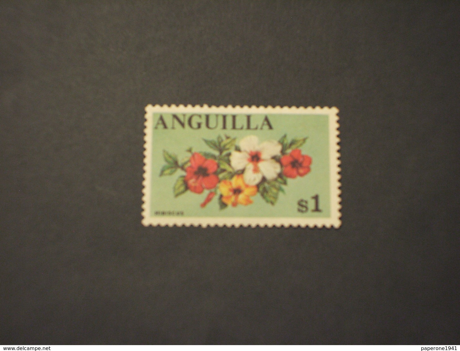 ANGUILLA - 1967/8 FIORI 1 D. - NUOVO(++) - Anguilla (1968-...)