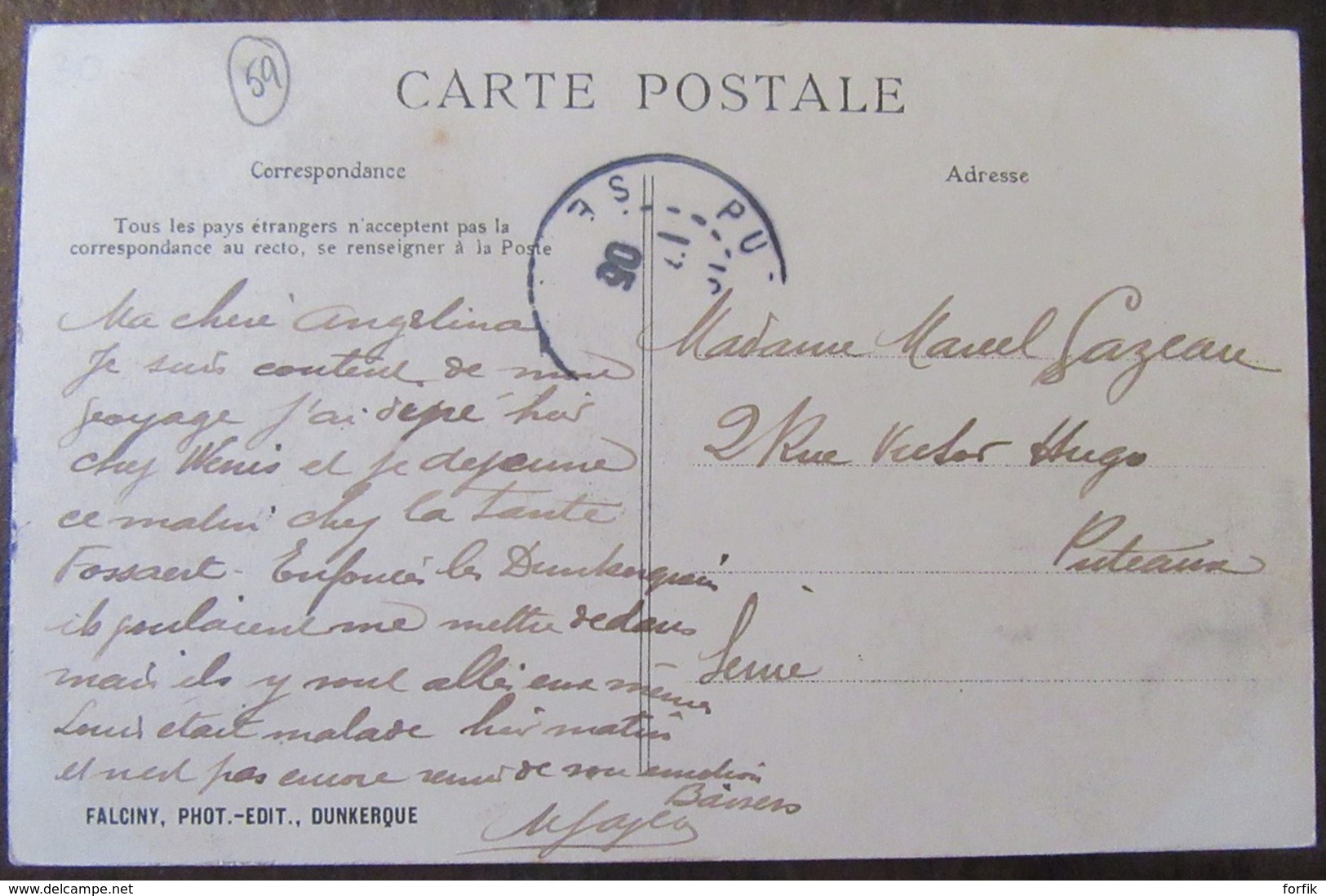 France - CPA Malo-Les-Bains - Sur La Digue Le Dimanche - Carte Très Animée Circulée En Août 1905 - Malo Les Bains