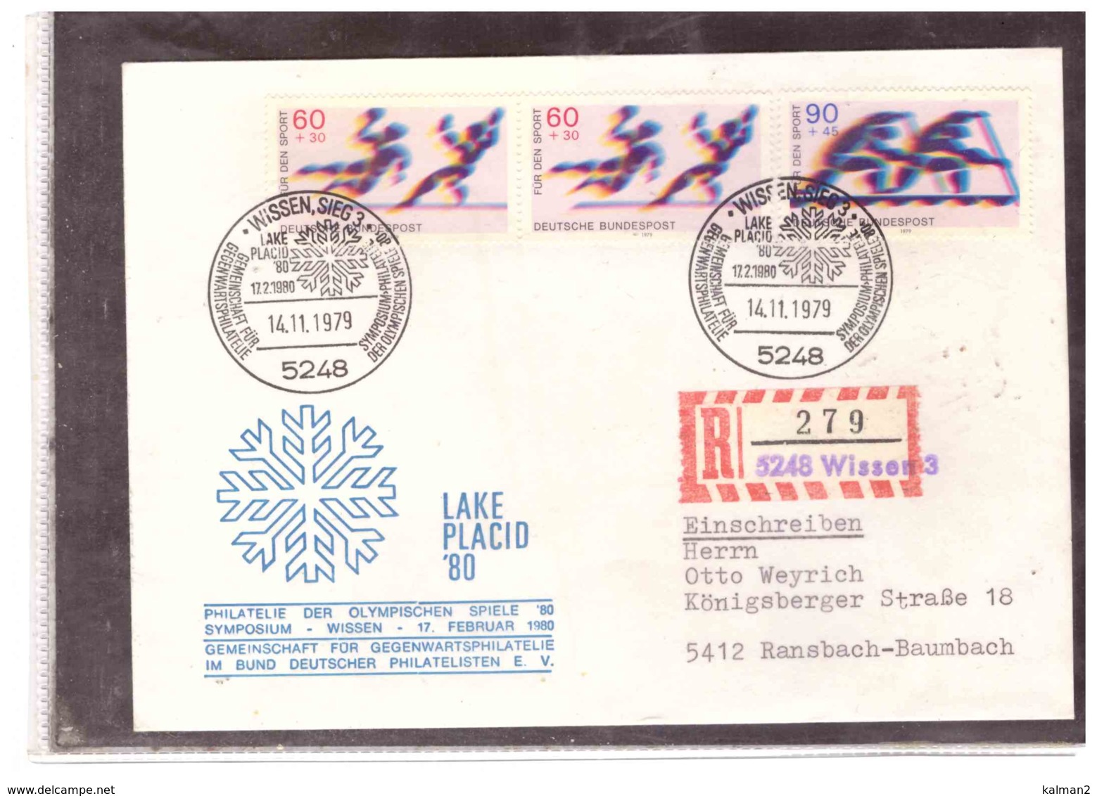 DE2113   -    WISSEN  14.11.1979     /     LAKE PLACID  '80 - Sci