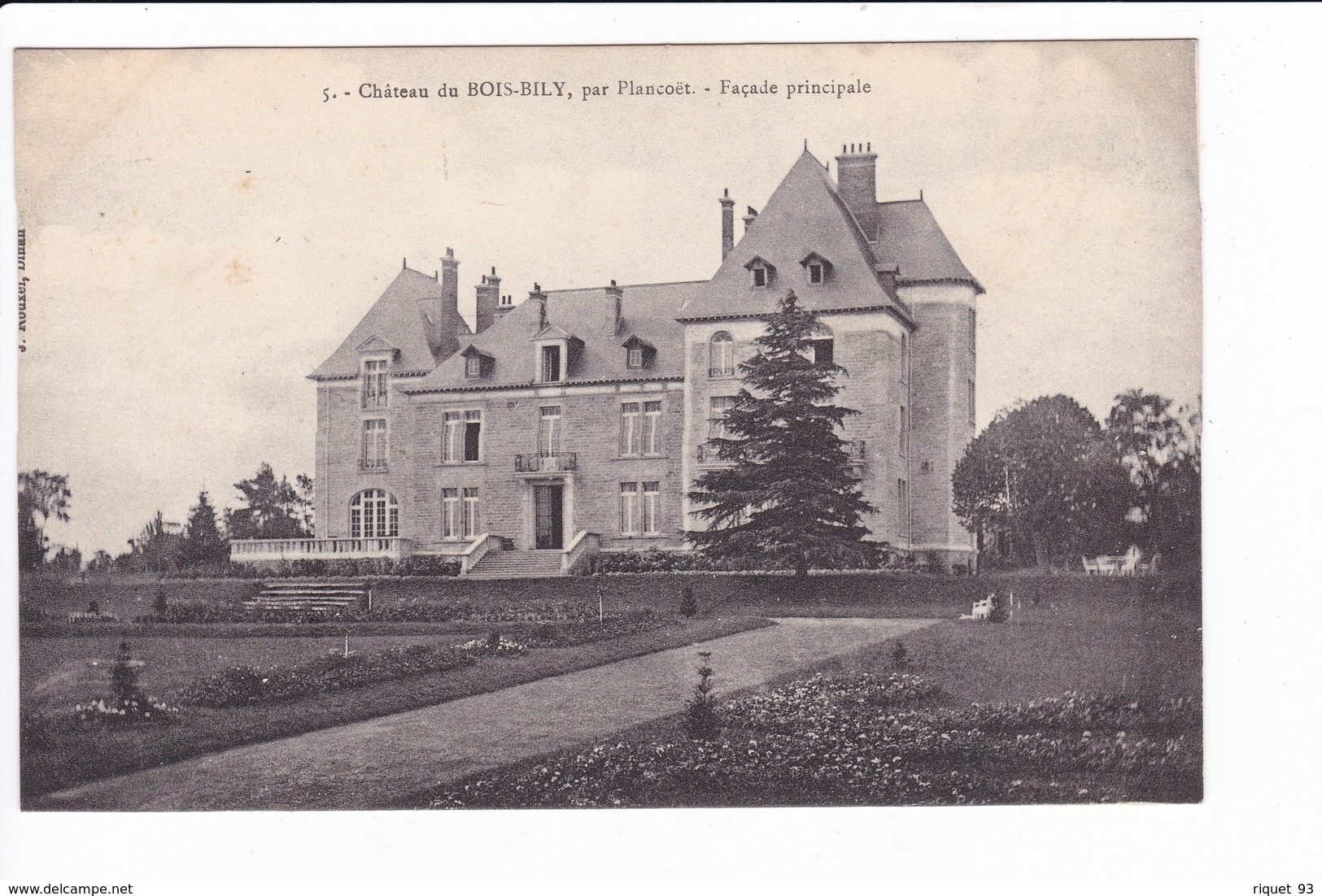 5 - Château De BOIS-BILLY, Par Plancoët - Façade Principale - Plancoët