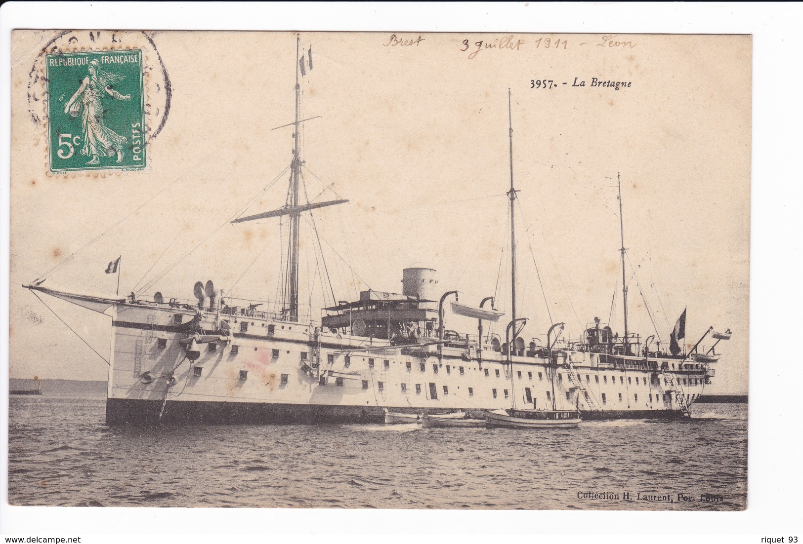3957 - La Bretagne - Steamers