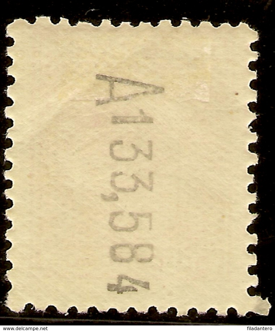 ESPAÑA Telégrafos  Edifil 72* Mh 50 Céntimos Carmín  Escudo España  1932/33  NL818 - Telegramas