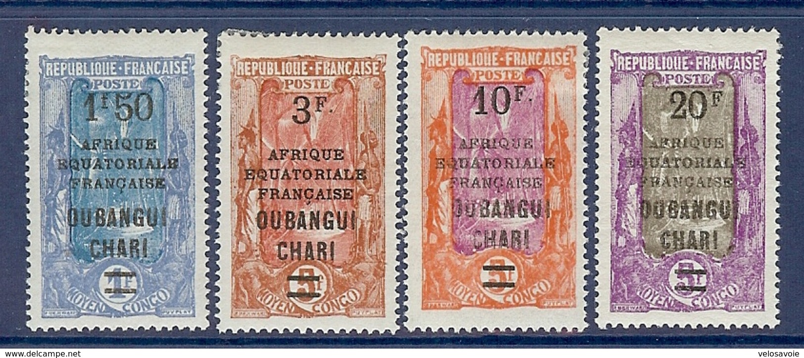 OUBANGUI N° 63/74 * - Neufs