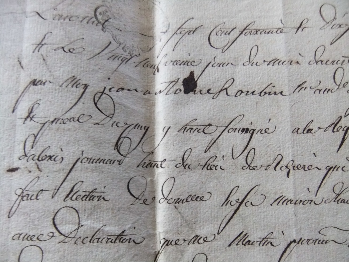 Document  LE PUY 1777 - Documents Historiques