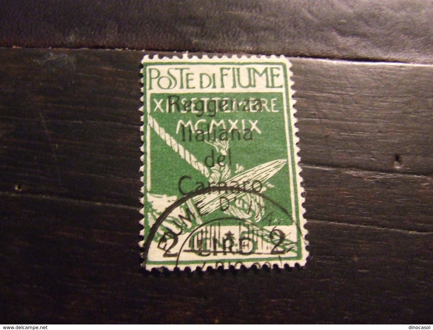 FIUME 1920 POSTA MILITARE 2 L Su 5 C USATO - Fiume