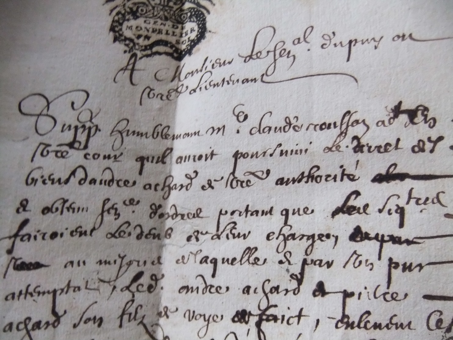 Document T Du PUY 1680 - Historical Documents