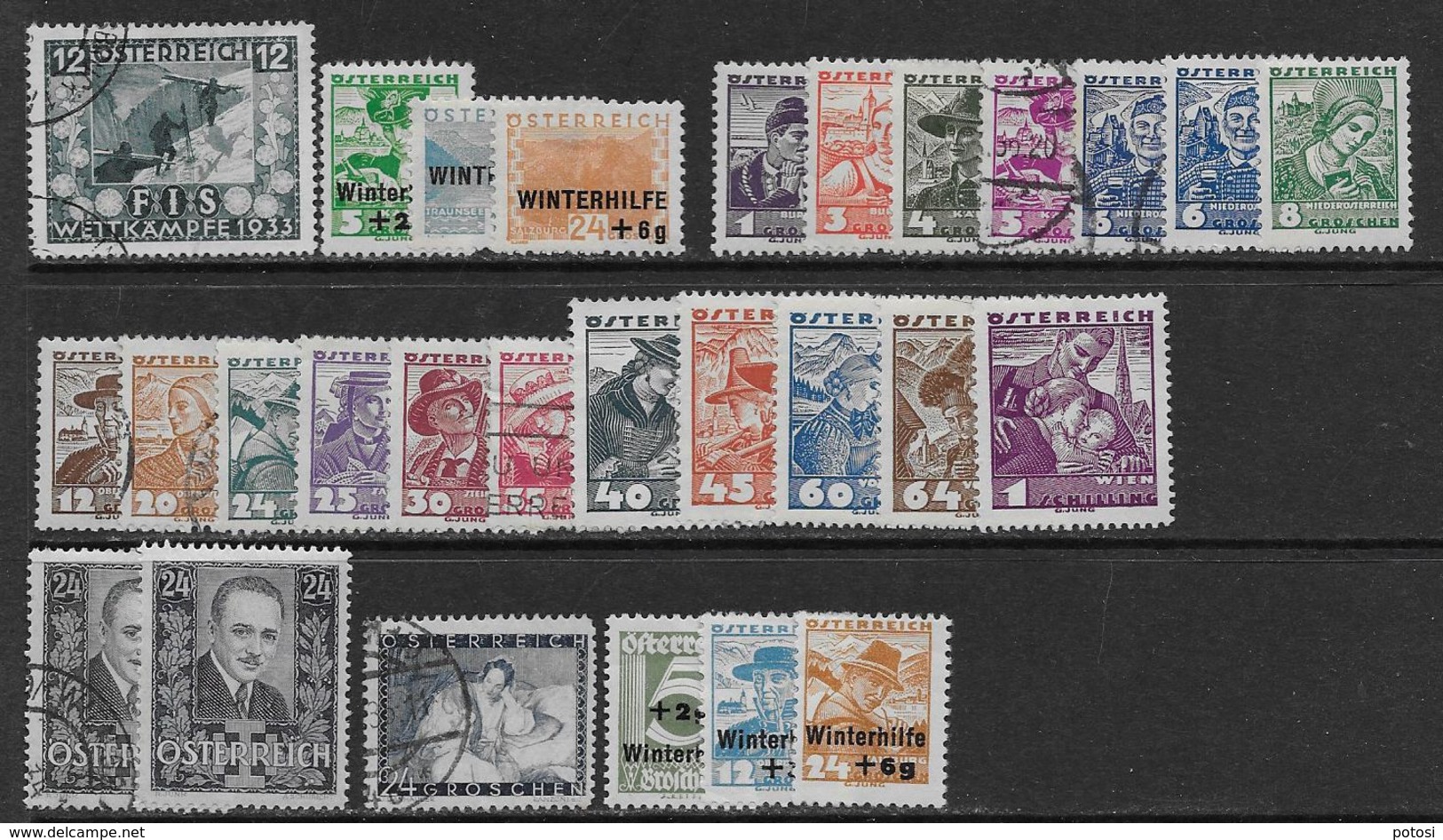 Autriche  28 TP Entre YT 426 Et 469 Neufs* Et Oblitérés (voir Description). - Used Stamps
