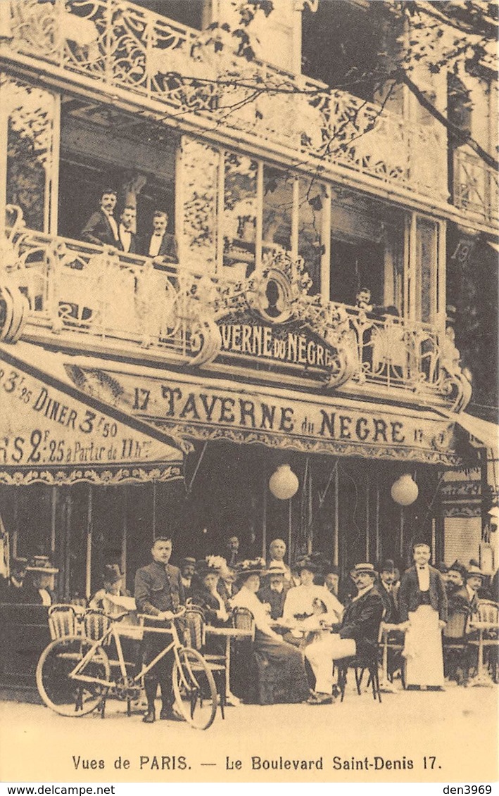 Paris - Taverne Du Nègre - Boulevard St-Denis - Cecodi N'P 144 - Lots, Séries, Collections