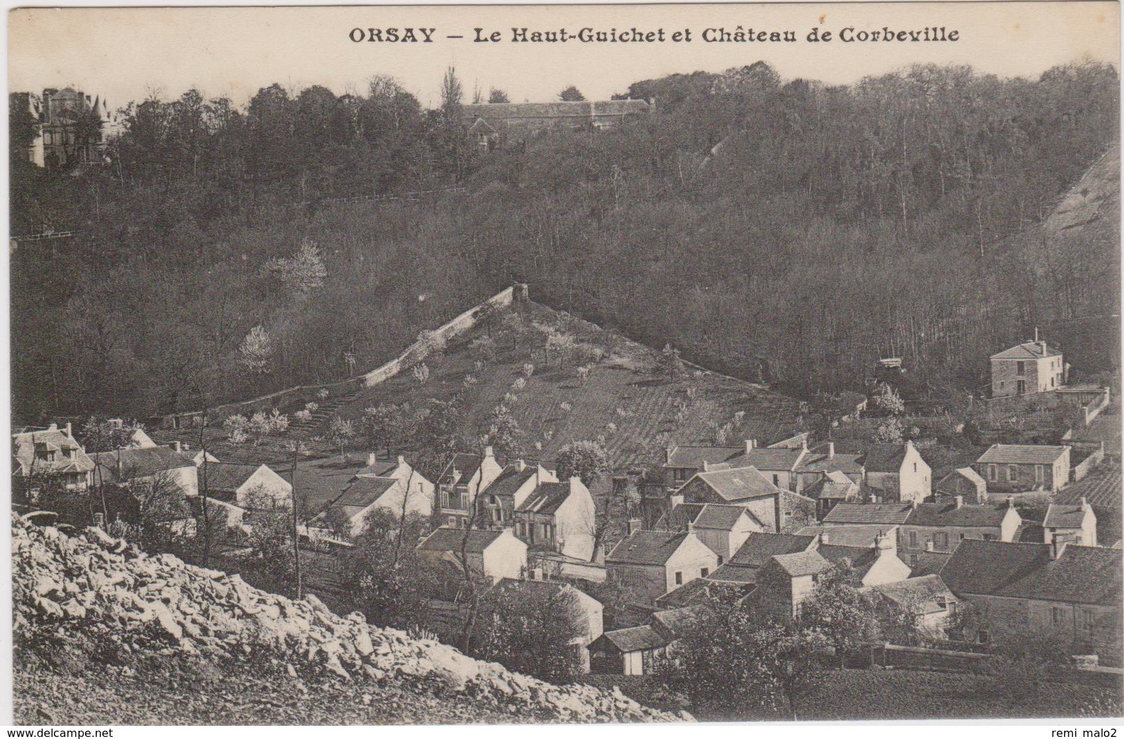 CARTE POSTALE  ORSAY 91  Le Haut Guichet Et Château De Corbeville - Orsay