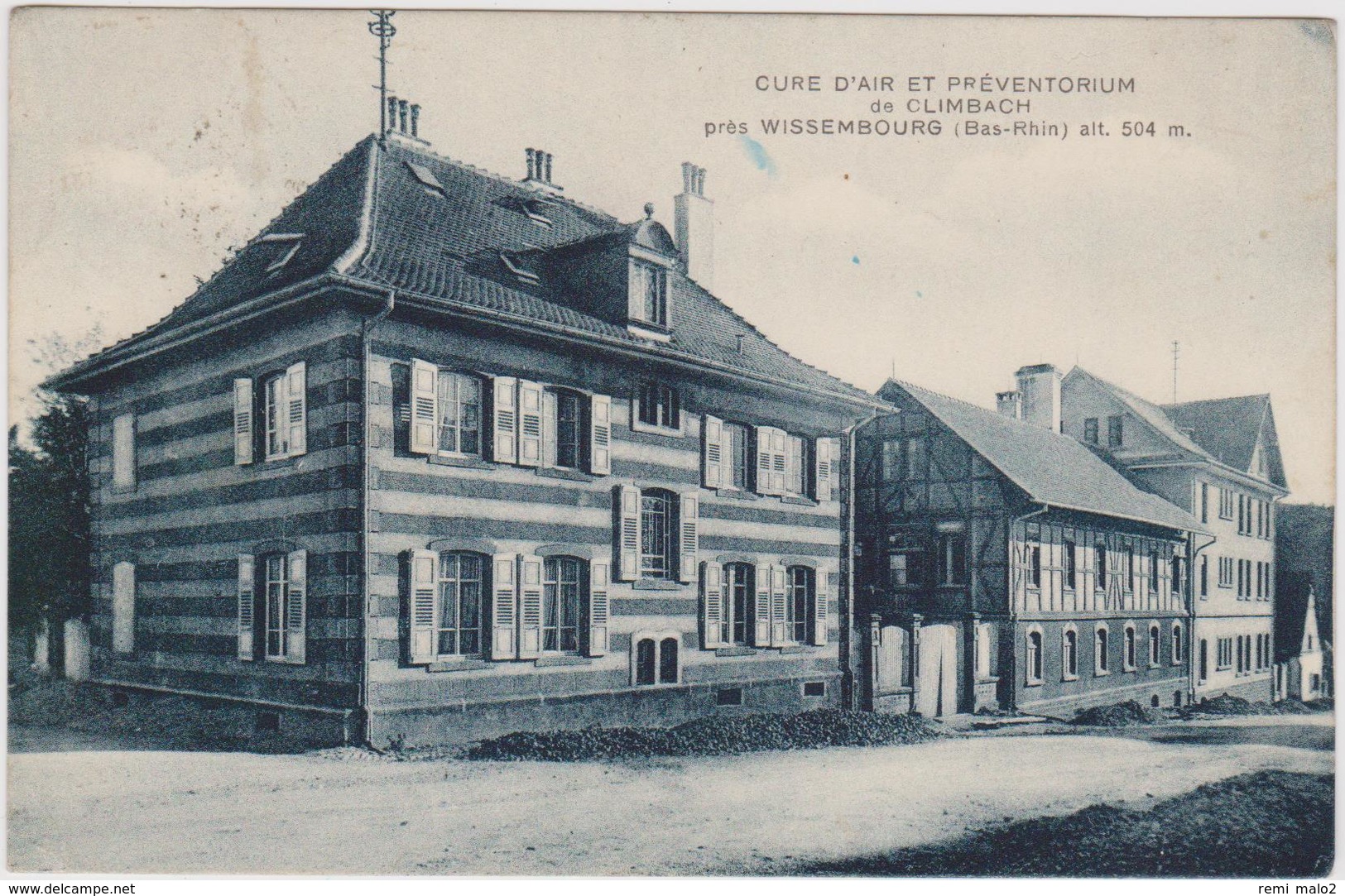 CARTE POSTALE  Cure D'air Et Préventorium De CLIMBACH 67 - Autres & Non Classés