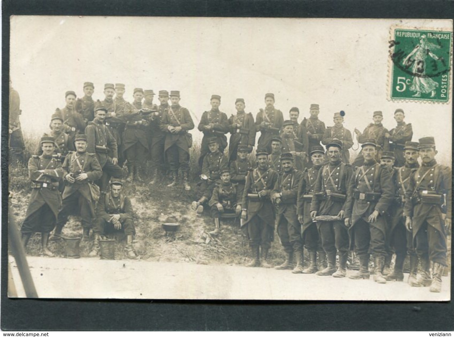 Carte Photo - Militaires - Characters