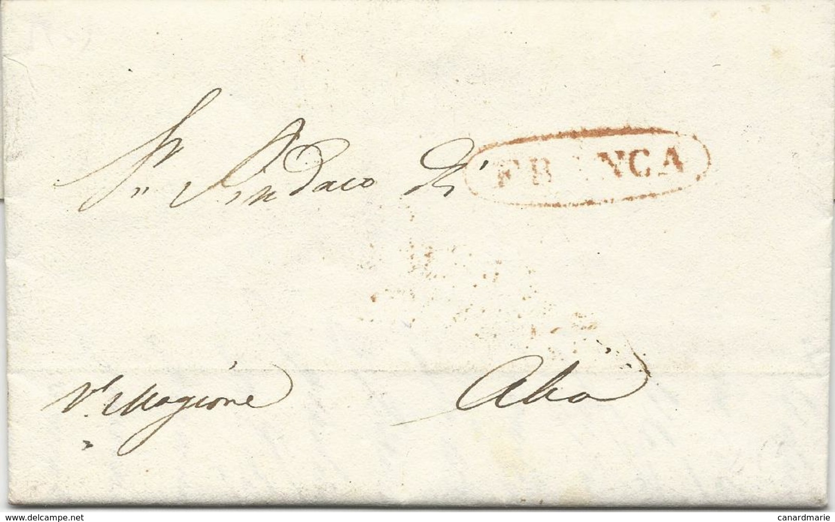 LETTRE 1839 DE PALERMO - 1. ...-1850 Prefilatelia