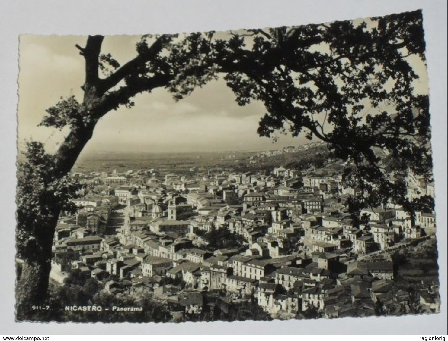 CATANZARO - Lamezia Terme - Nicastro - Panorama - 1957 - Lamezia Terme