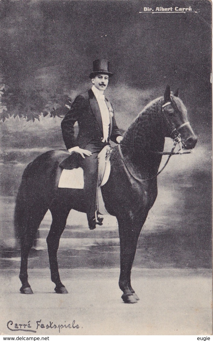 692/ Carre Festspiele, Dir. Albert Carre Op Paard, 1919 - Artiesten