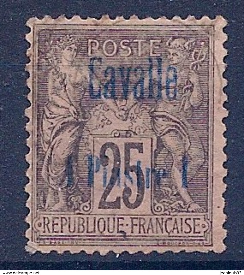CAVALLE - 6  1P SUR 25C OBL USED COTE 22 EUR - Used Stamps