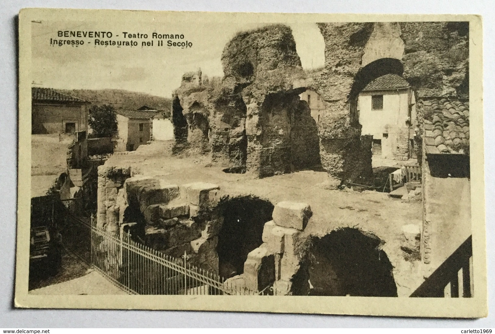 BENEVENTO - TEATRO ROMANO INGRESSO - NV FP - Benevento