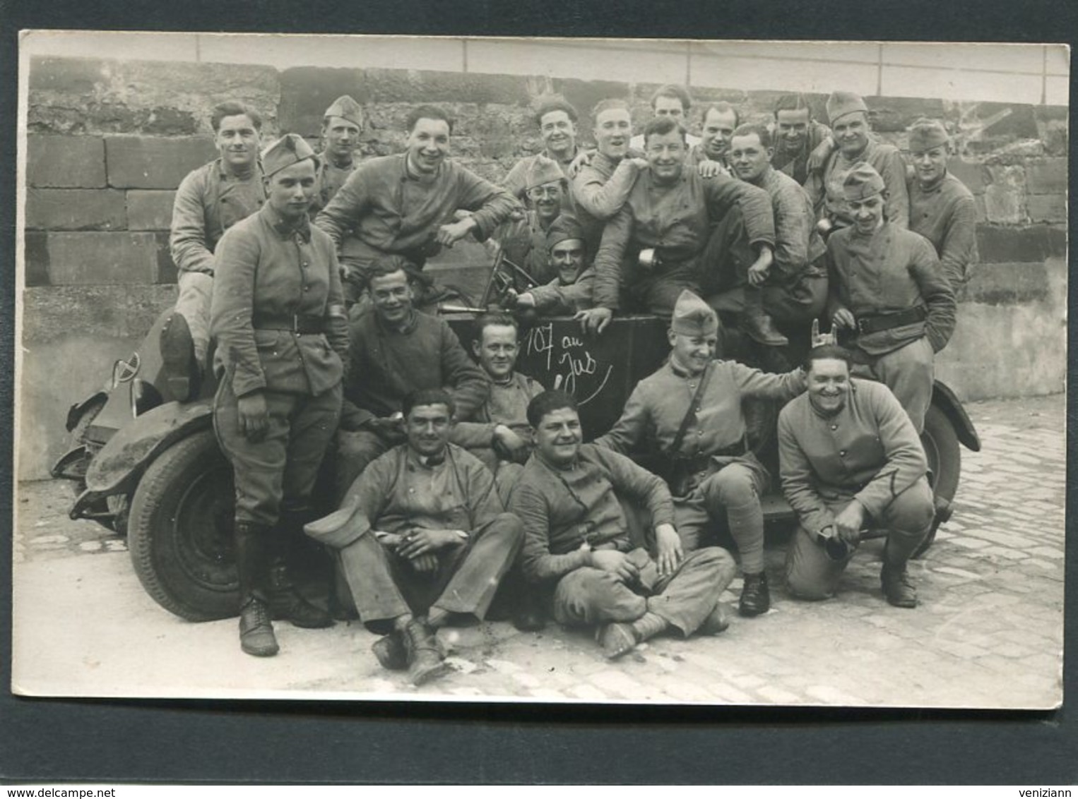 Carte Photo - Militaires - Characters