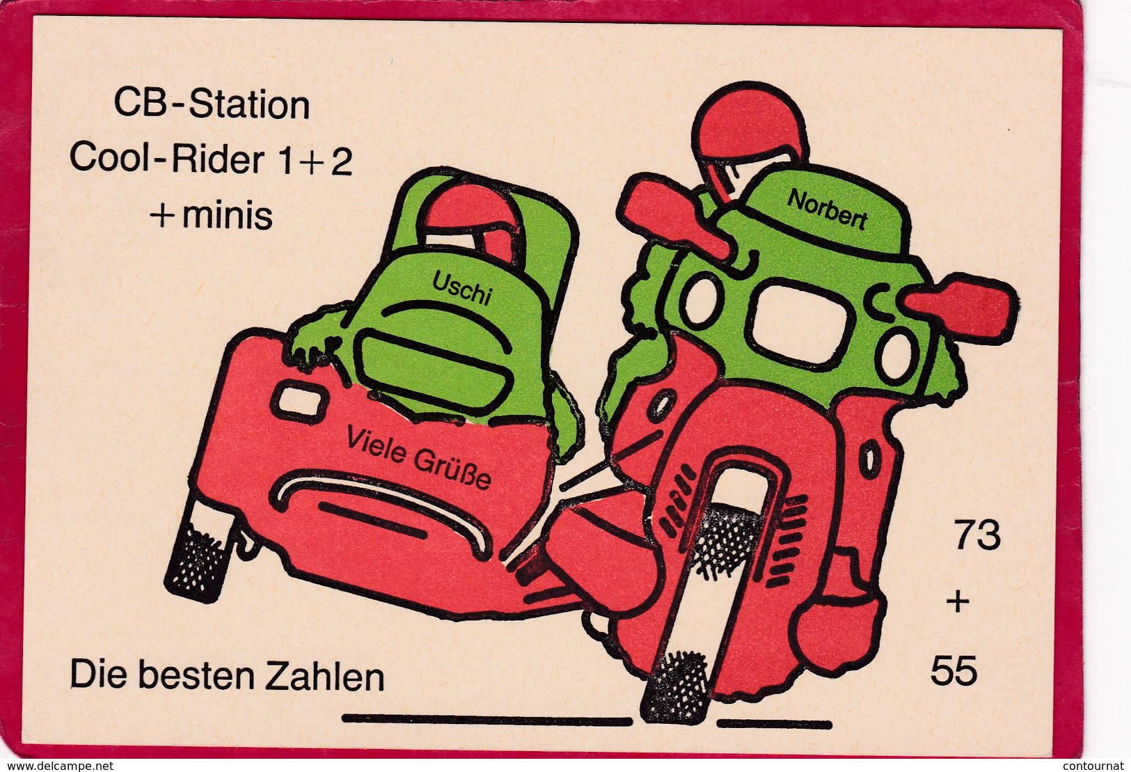 CB Station   Cool - Rider  Norbert Uschl  FRANKFURT Allemagne     ( F6 - CB-Funk