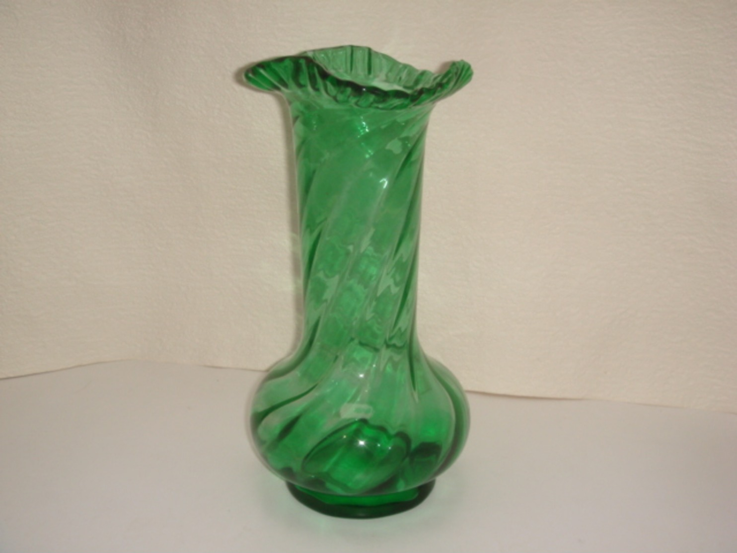 Ancien Vase Murano Hauteur 27 Cm - Verre & Cristal