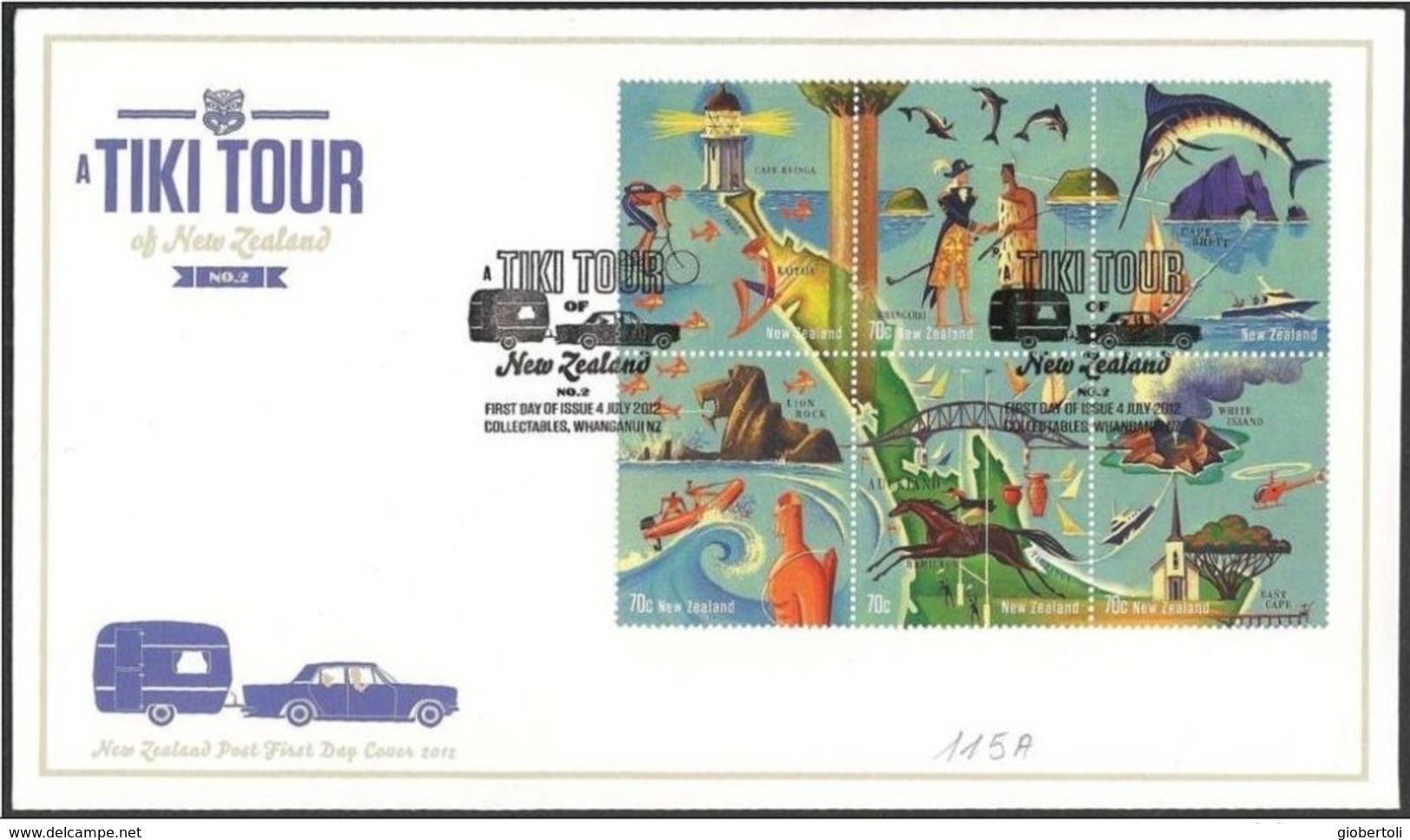 Nuova Zelanda/New Zealand - 3 FDC - Turismo, Tourism, Tourisme - Altri & Non Classificati