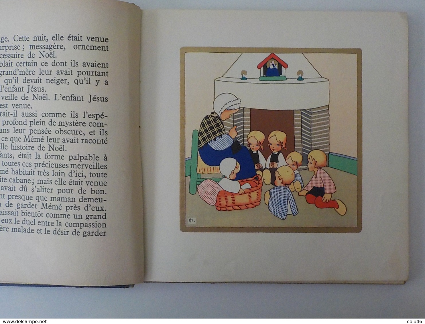 1942 Livre Enfant Illustrations Naïves Jeanne Hebbelynck L'Enfant De Noël Desclée De Brouwer Stijn Streuvels - Religion & Esotérisme