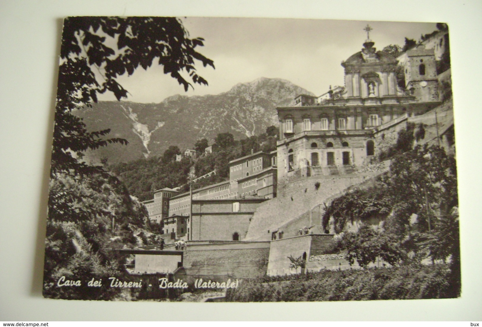 CAVA DEI TIRRENI -BADIA - LATERALE  CAMPANIA    VIAGGIATA  COME DA FOTO **** - Cava De' Tirreni