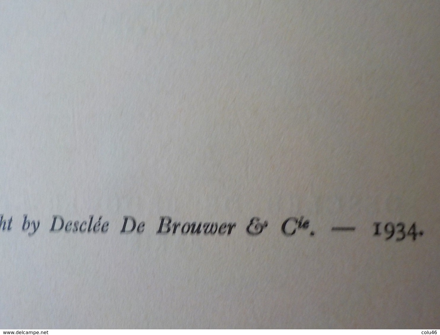 1934 Livre Enfant Illustrations Naïves Jeanne Hebbelynck Cinq Contes De De Noël Desclée De Brouwer Melloy Camille - Religion & Esotérisme