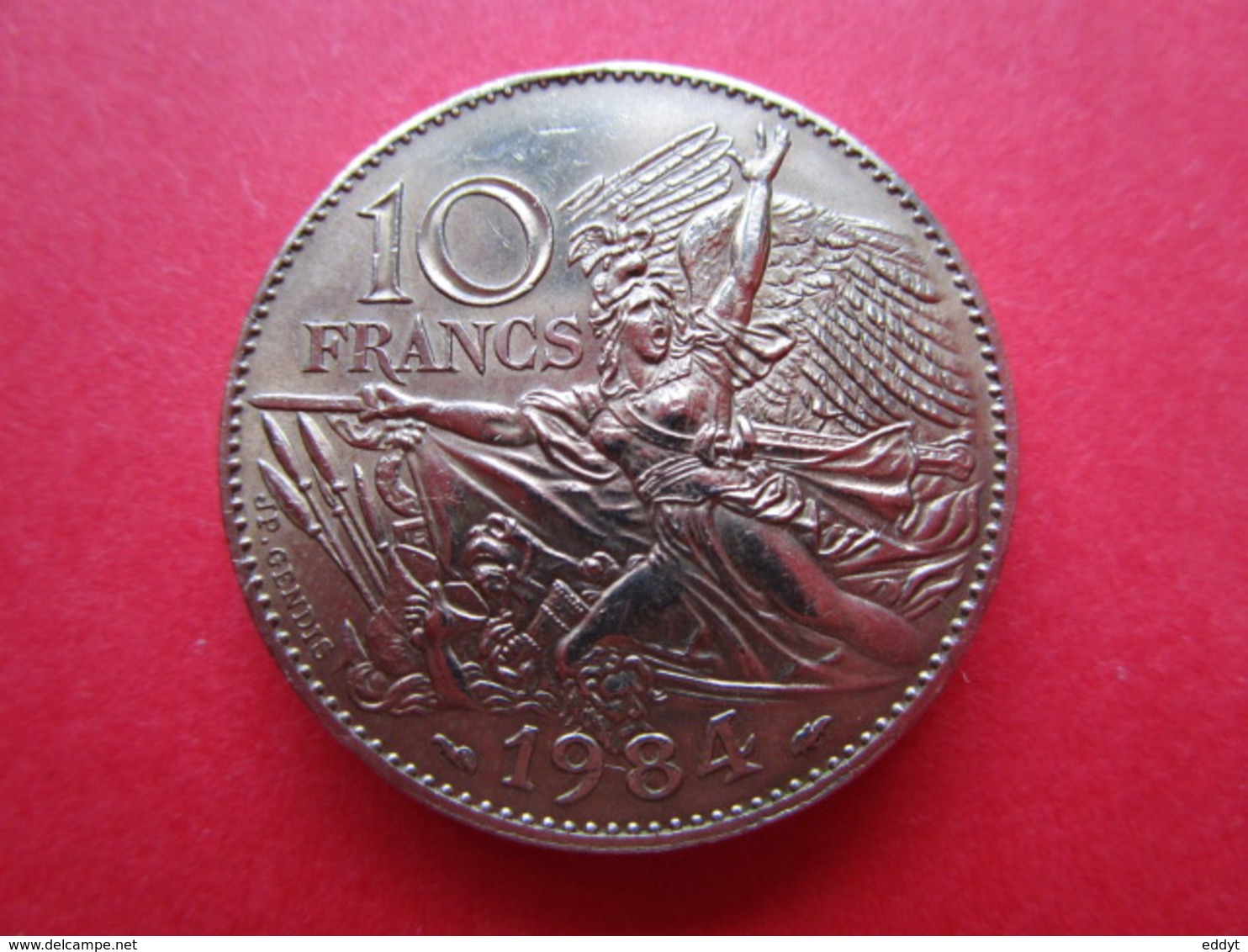 Pièces De 10 Francs  " R U D E " 1984 - République Française, NEUVE - 10 Francs