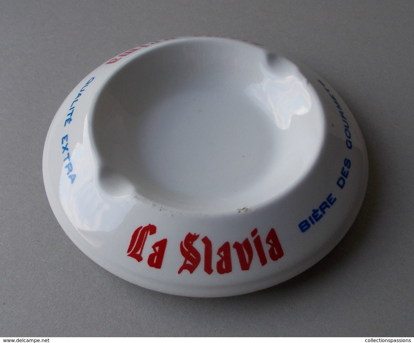 Ancien Cendrier. "LA SLAVIA" " SLAVIA PRIMA " - Moulins Des Loups. Orchies - - Cendriers