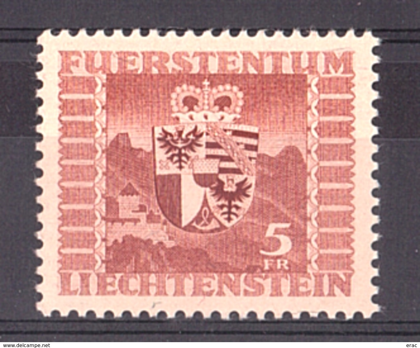 Liechtenstein - 1947 - N° 227 - Neuf ** - Château De Vaduz Et Armoiries - Neufs