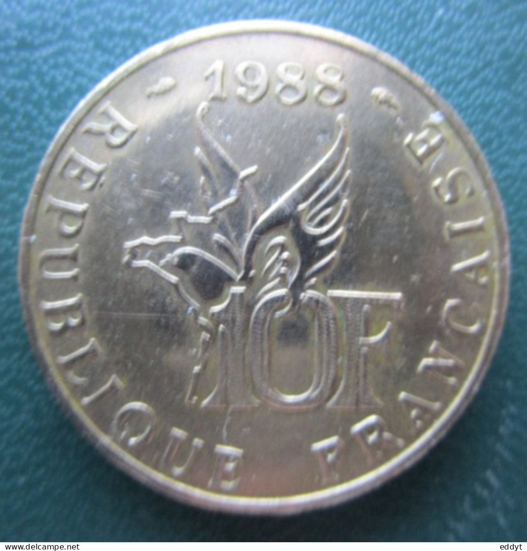 Pièces De 10 Francs  " ROLAND GARROS " 1988 - République Française, NEUVE - 10 Francs