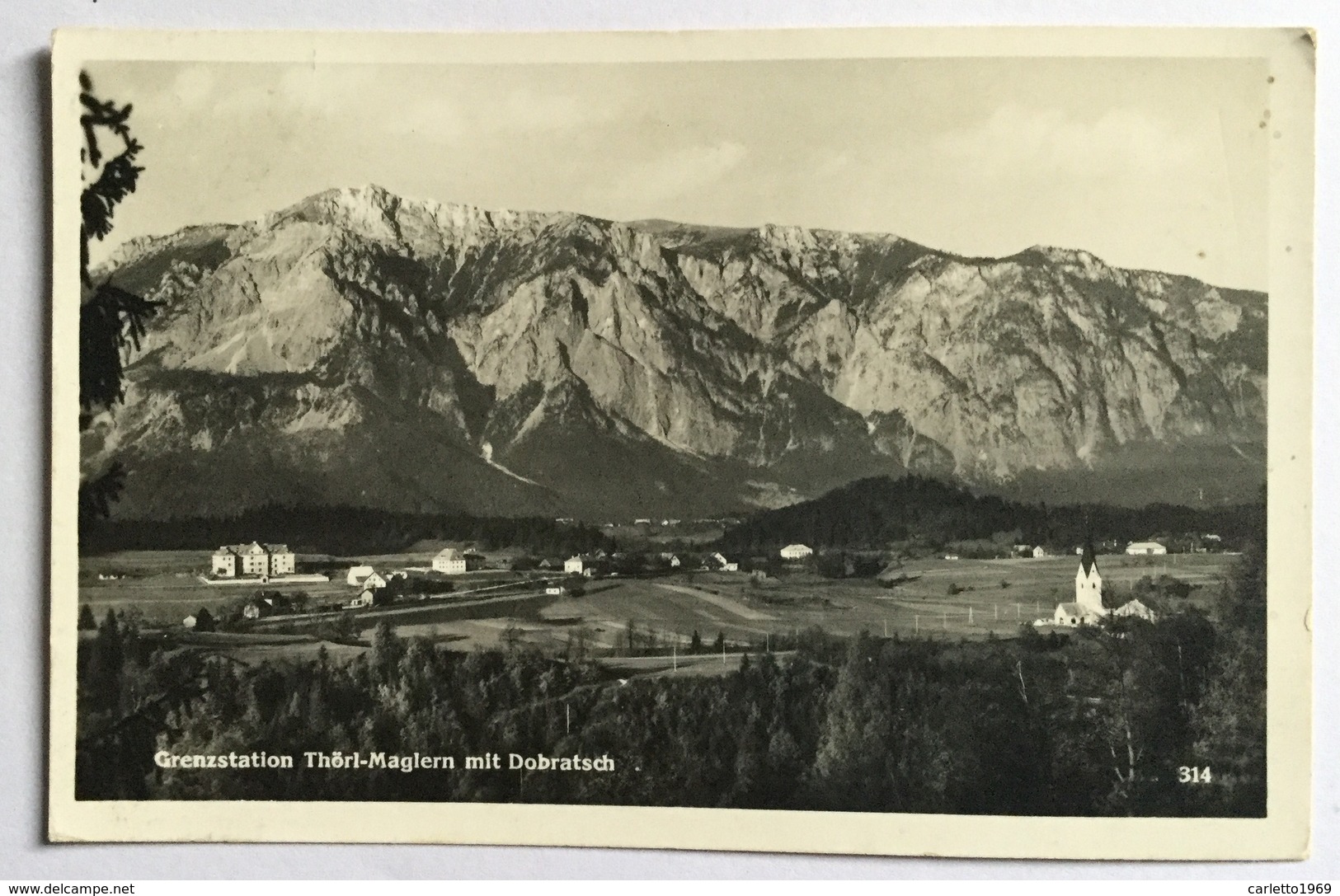 GRENZSTATION THORL- MAGLERN MIT DOBRATSCH VIAGGIATA FP - Altri & Non Classificati