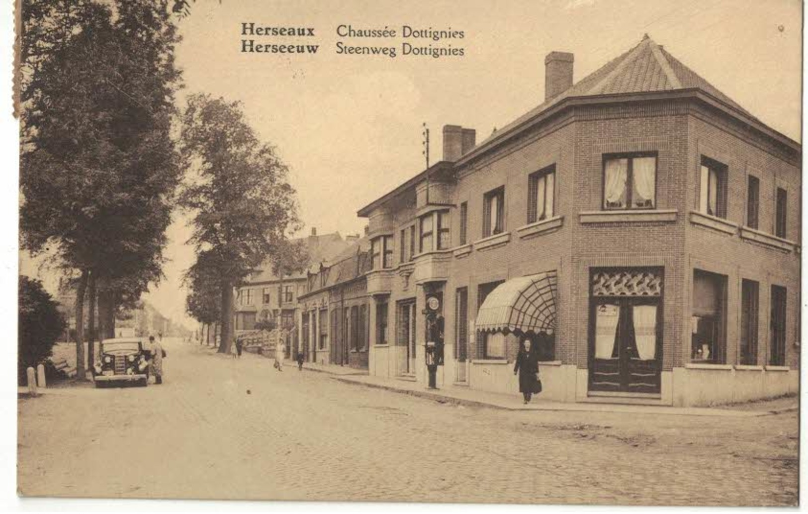 HERSEAUX      Chaussée Dottignies - Mouscron - Moeskroen