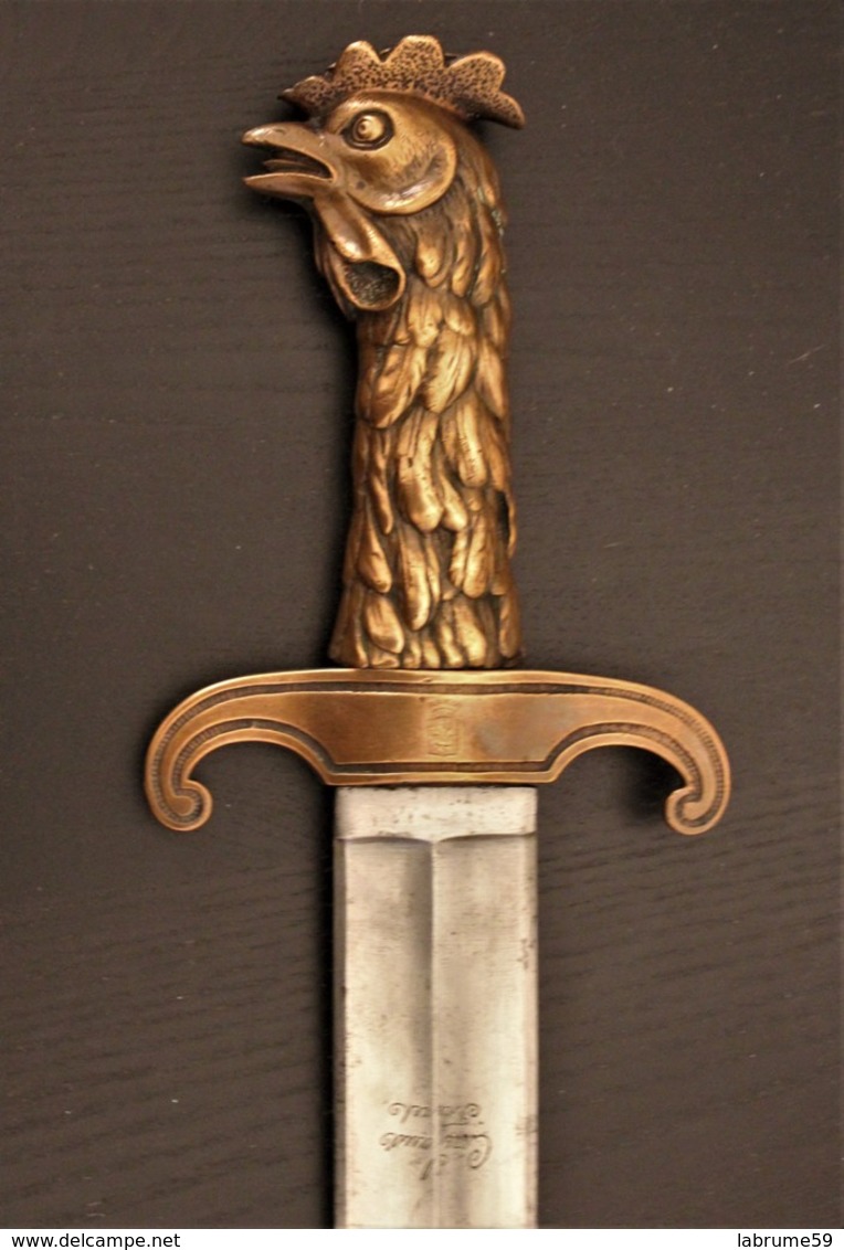 Glaive Sur Le Modèle De La Garde Constitutionnele Du Roi, Révolution Française - Coulaux  Klingenthal - 1792 - Sabre - Equipement