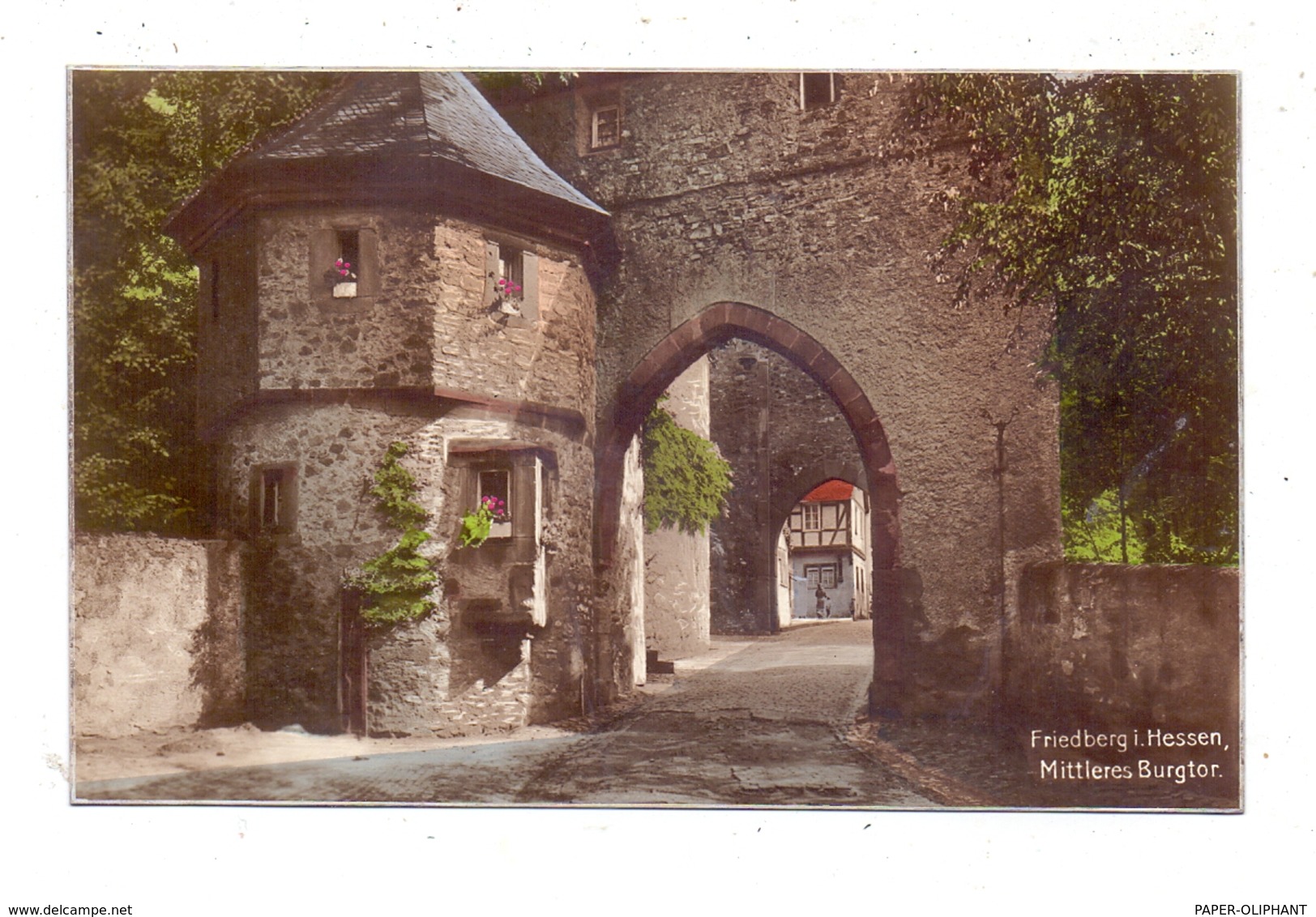 6360 FRIEDBERG, Mittleres Burgtor - Friedberg