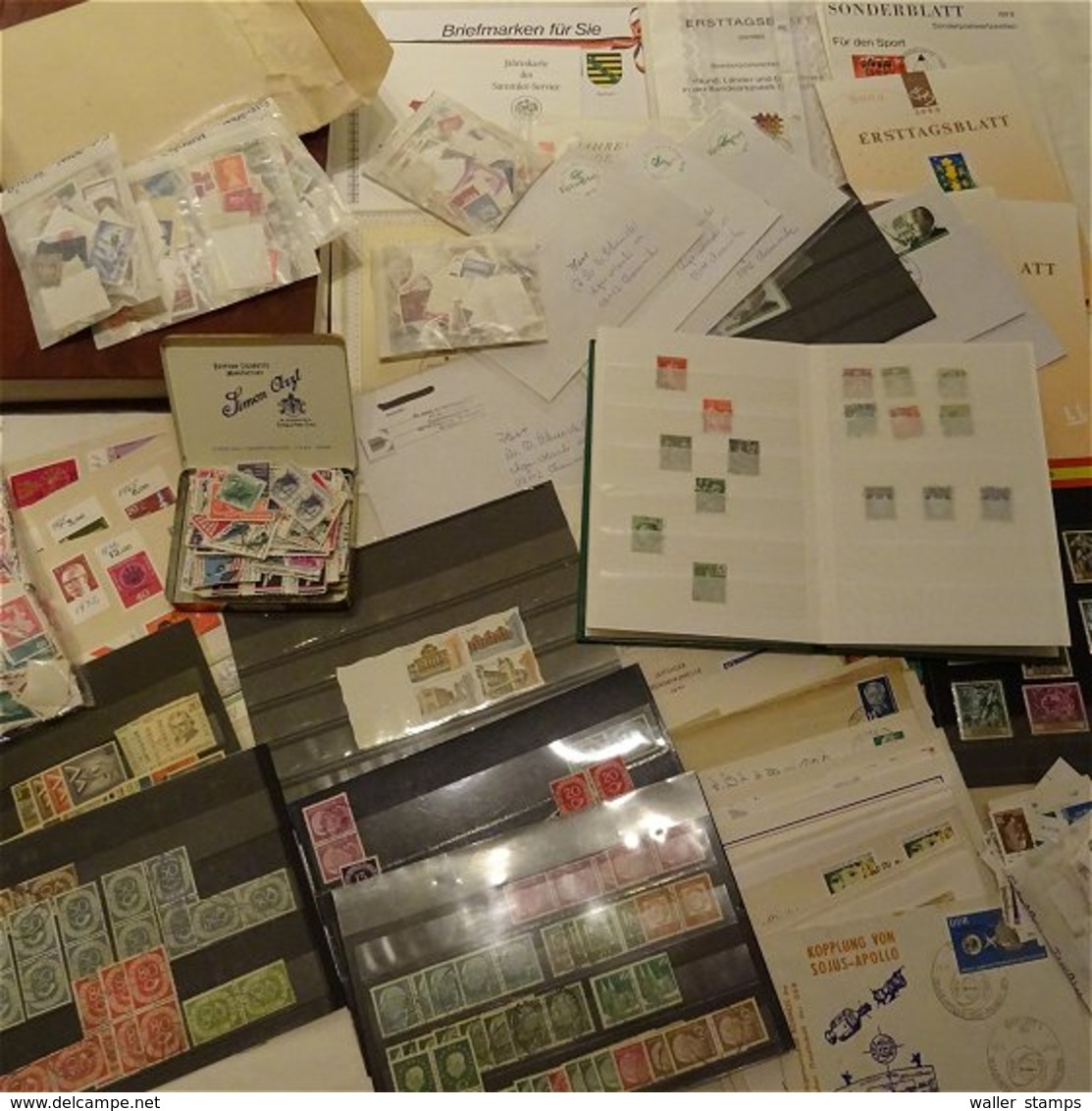 Lot With World Stamps - Vrac (min 1000 Timbres)