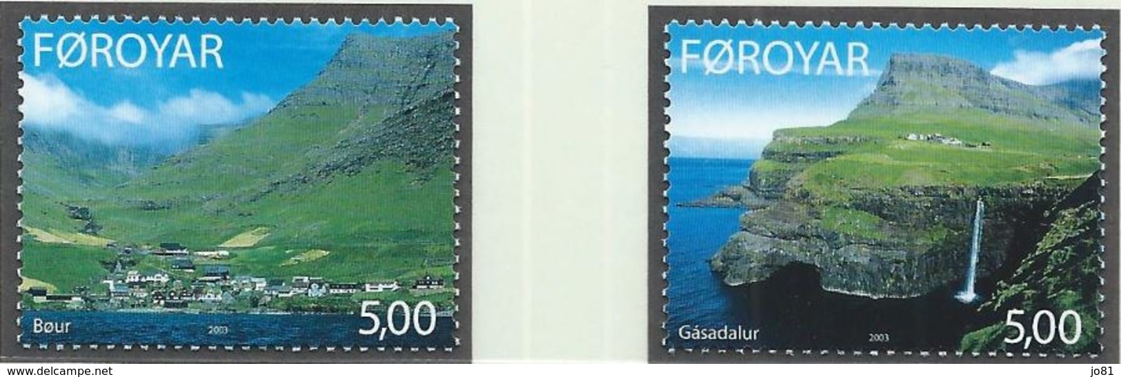 Féroé YT 456-457 XX / MNH - Faroe Islands