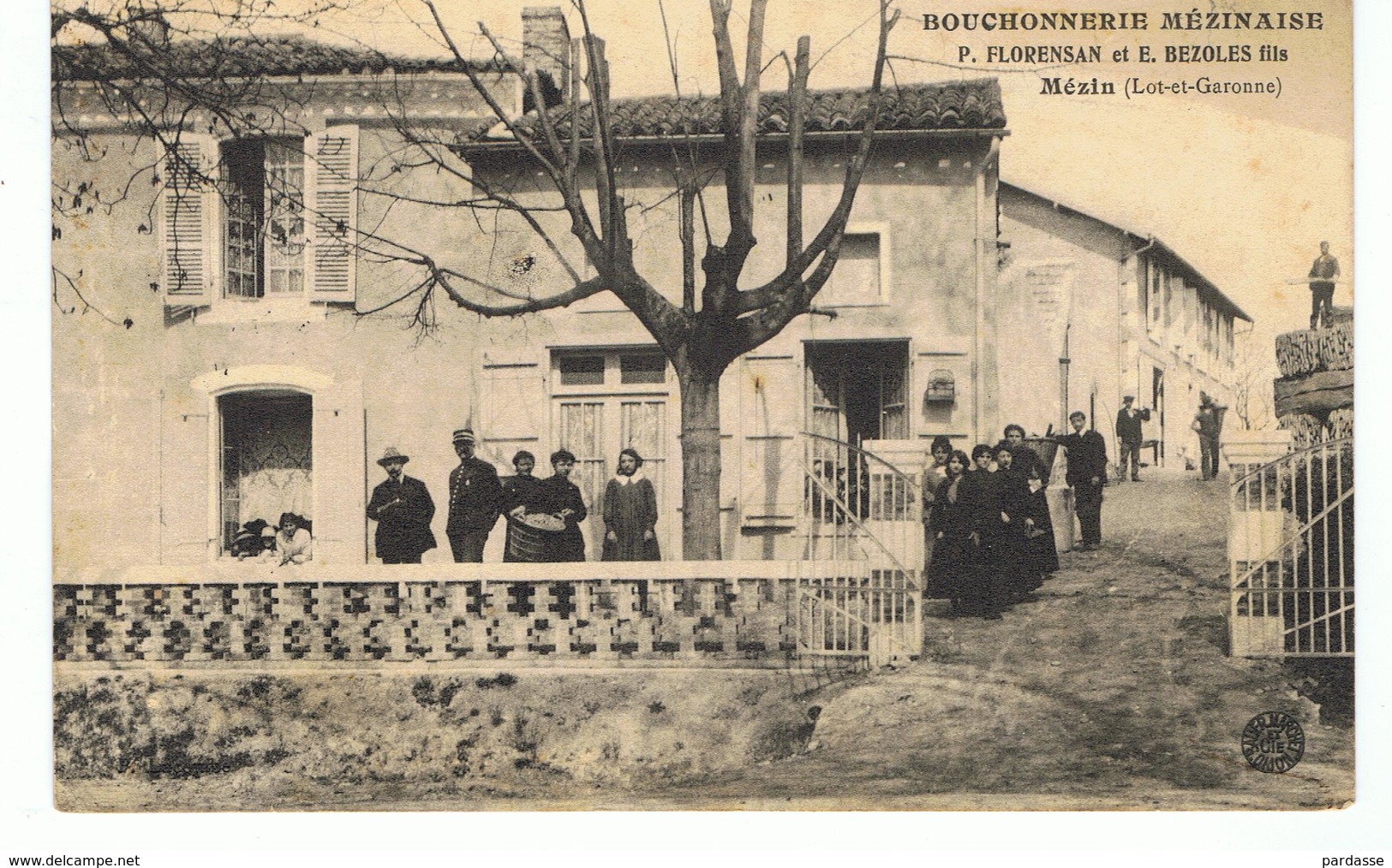 Bouchonnerie Mézinaise P. Florensan Et E. Bezoles Fils - Mézin - Autres & Non Classés