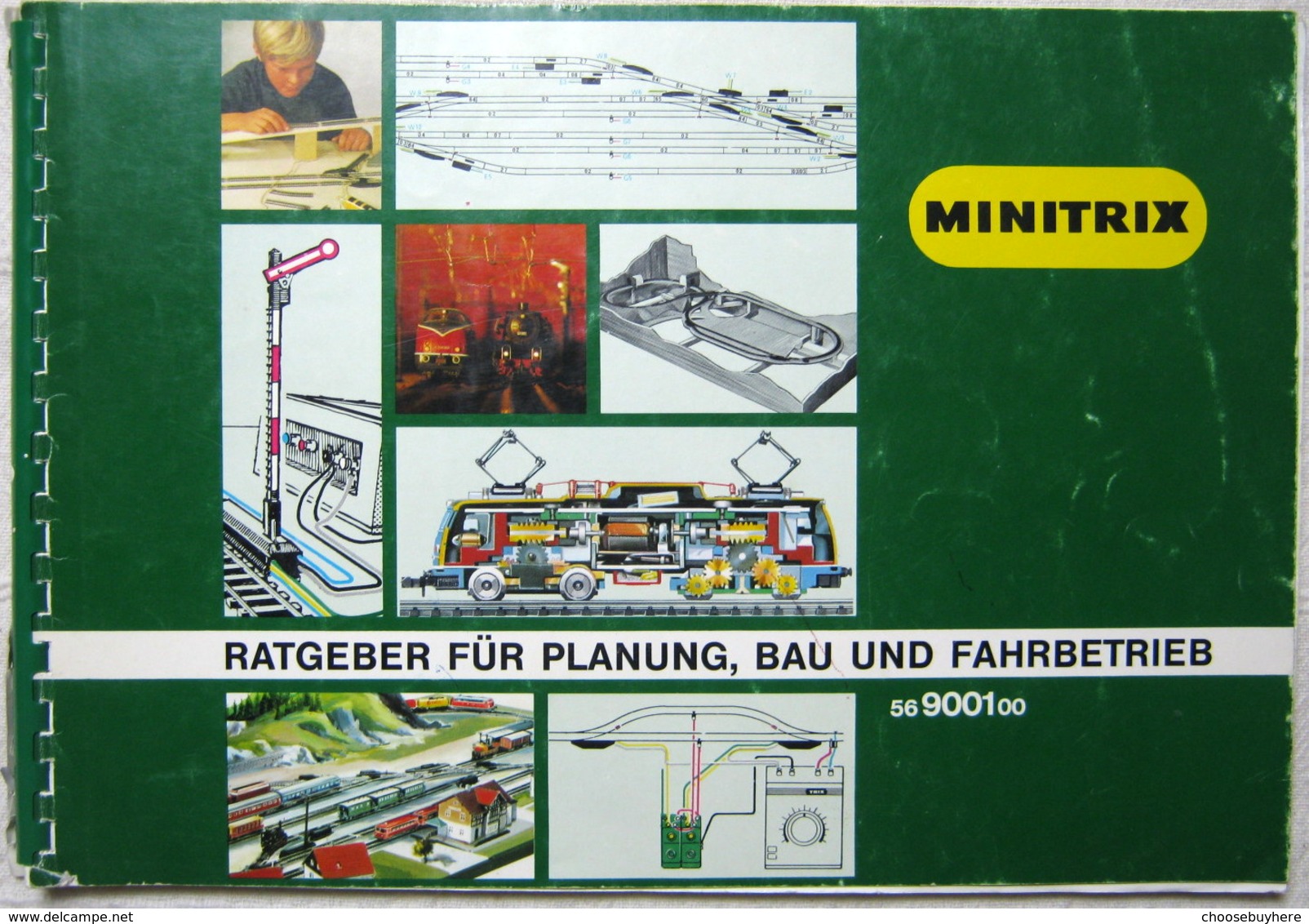 MINITRIX Gleisplan Gleispläne 56900100 Ratgeber Planung Bau 1980 Top Tipps - Gleise