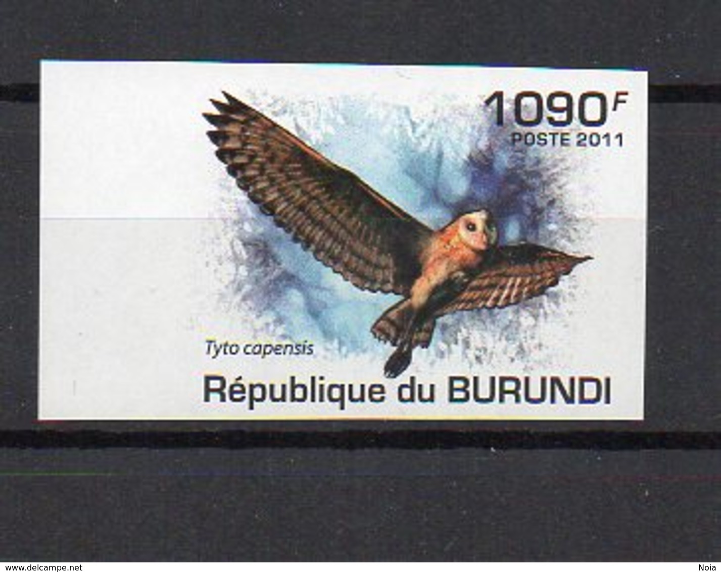 BURUNDI. 2011. OWLS. MNH (1R0623) - Owls