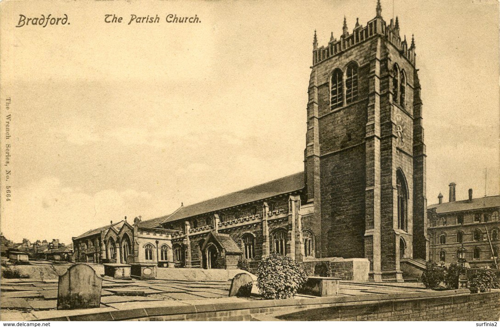 YORKS - BRADFORD - THE PARISH CHURCH  Y991 - Bradford