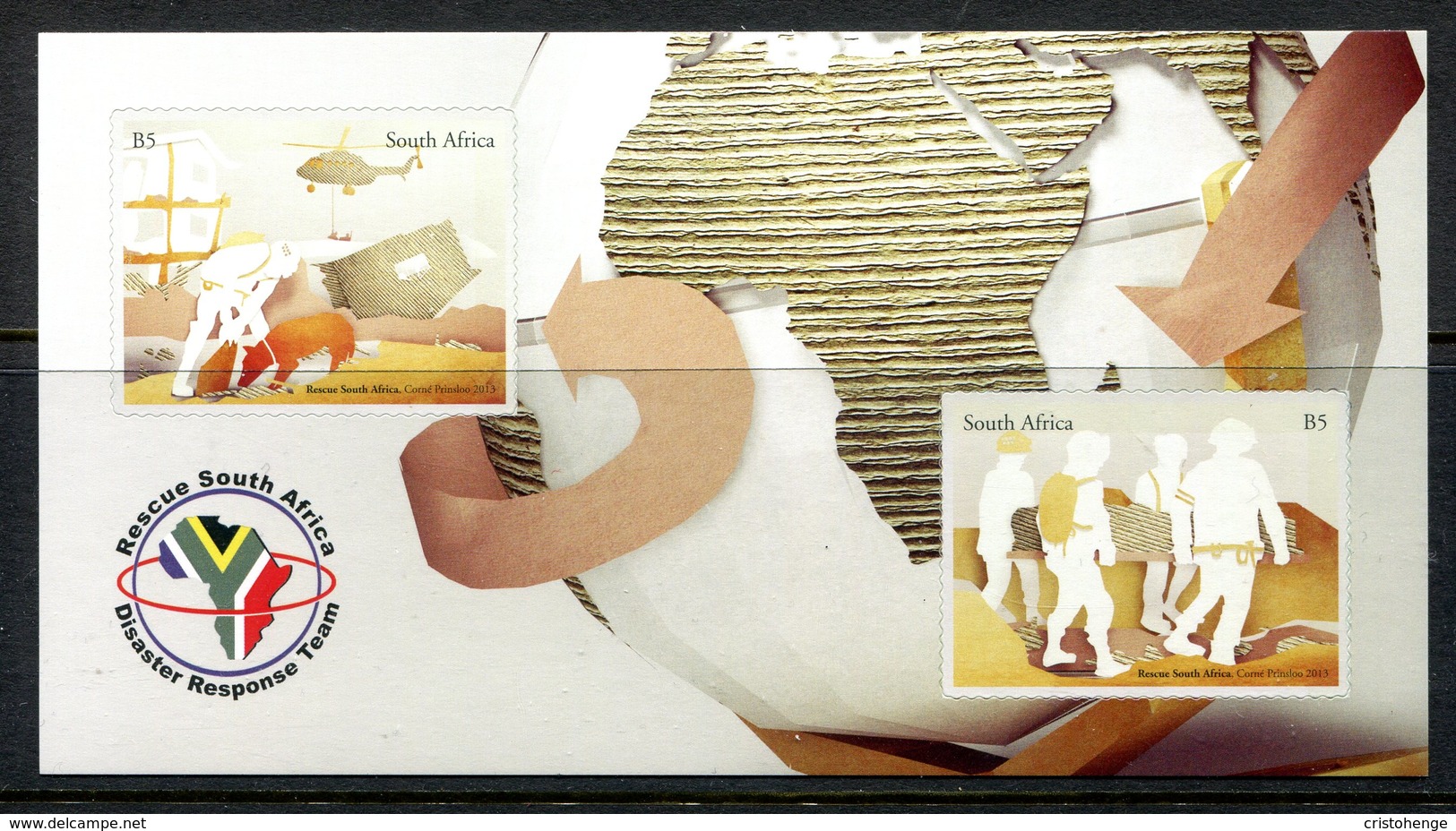 South Africa 2013 Rescue South Africa MS MNH (SG MS2003) - Unused Stamps