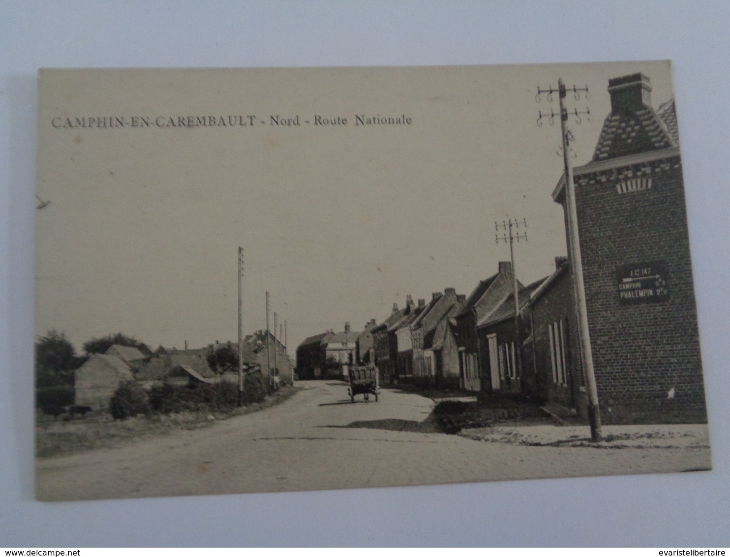 CAMPHIN-EN-CAREMBAULT: Route National - Autres & Non Classés