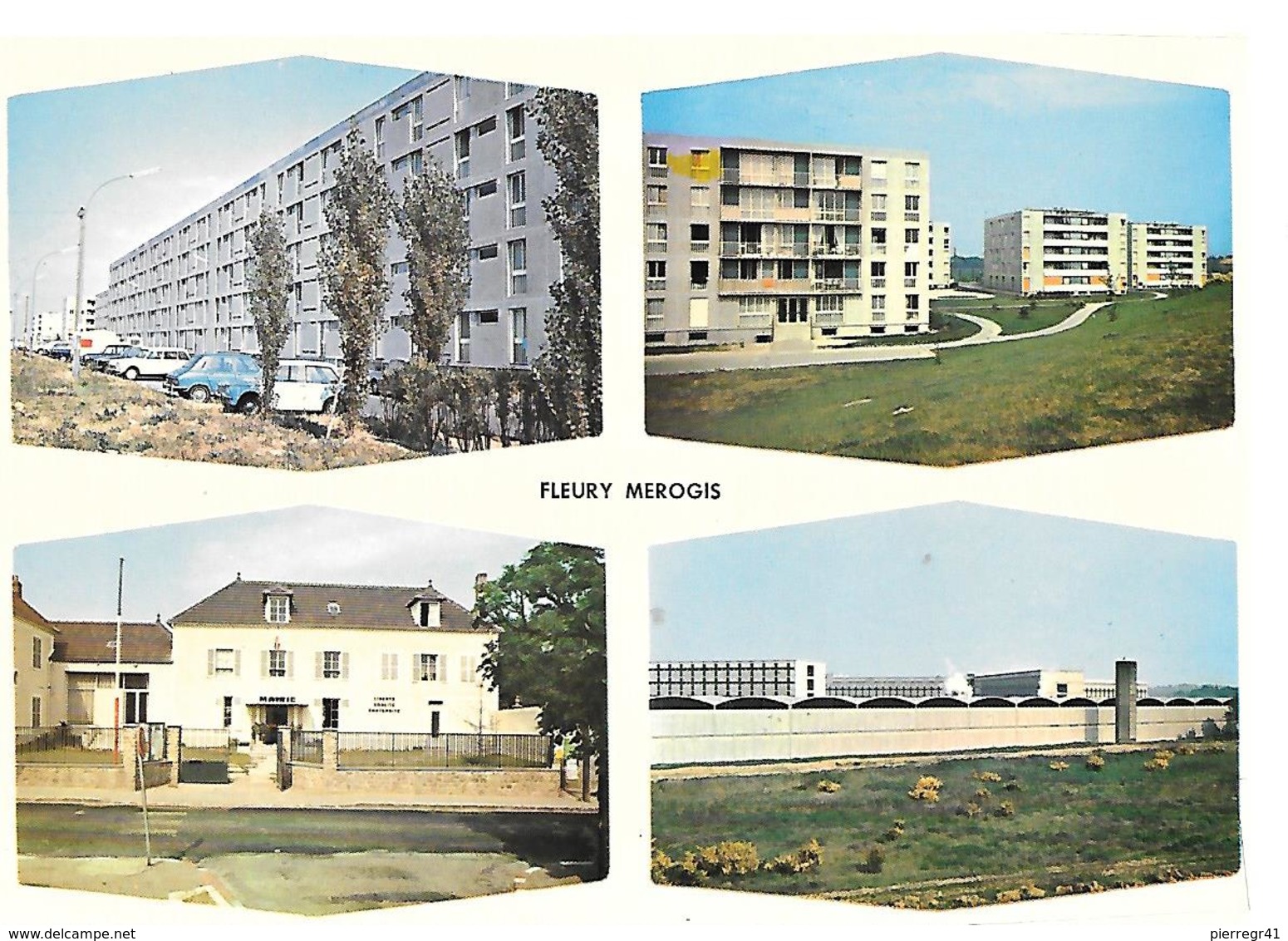 CPA-1960-91-FLEURY MEROGIS-MULTIVUES-La PRISON-MAIRIE-IMMEUBLES-TBE - Fleury Merogis