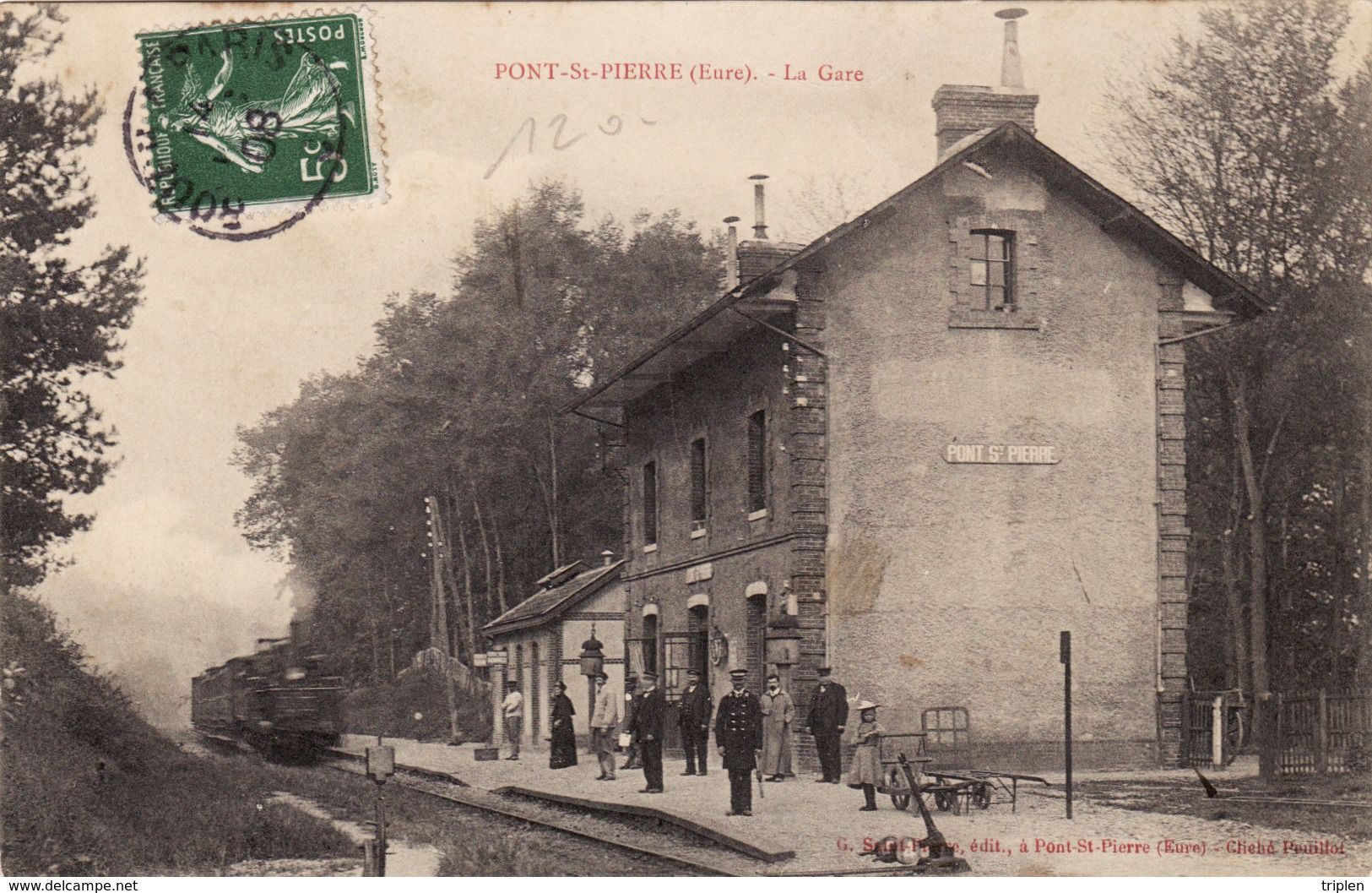 Pont Saint Pierre - La Gare - Train - Other & Unclassified