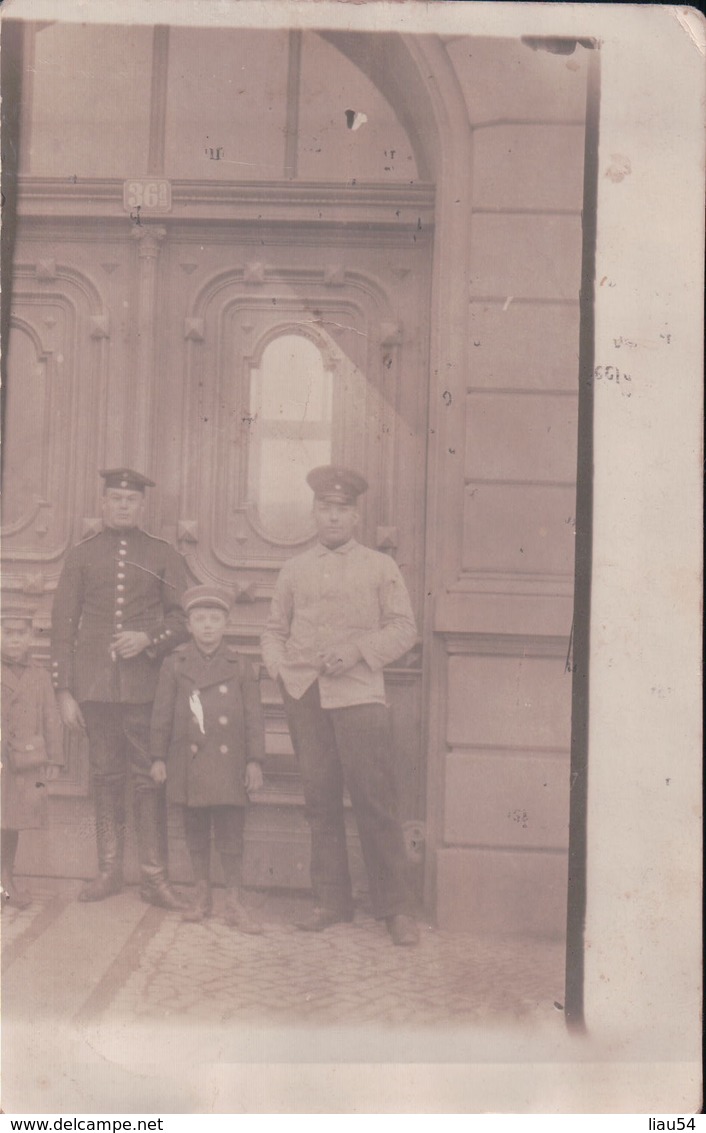 CARTE PHOTO Postée à JÜTERBOG 1915 Soldats - Jueterbog